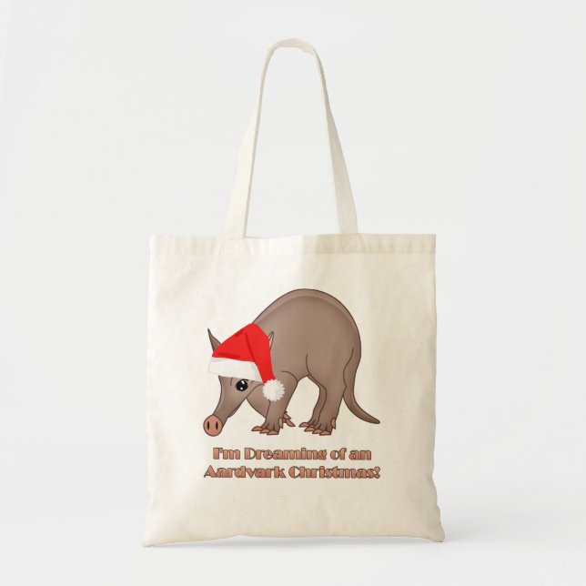 Bolsa Tote Aardvark Christmas (Frente)