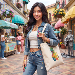 Bolsa Tote Abacaxi