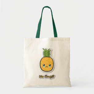 Bolsa Tote Abacaxi Triste Não Recebe Abraços