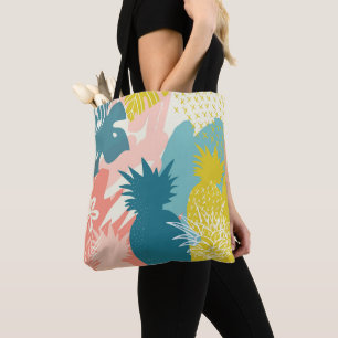 Bolsa Tote Abacaxi tropical