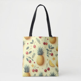Bolsa Tote Abacaxis e Cerejas