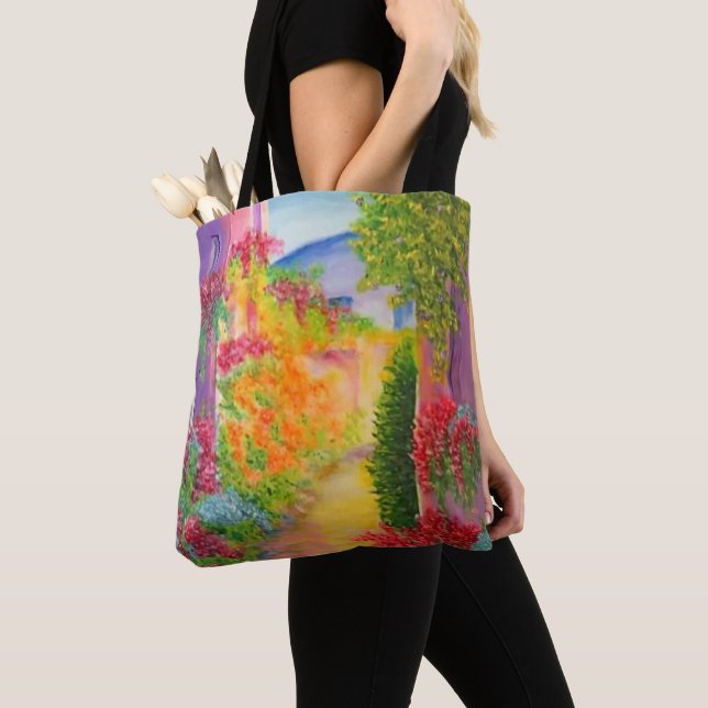 Bolsa Tote Abaixo da Estrada (Close Up)