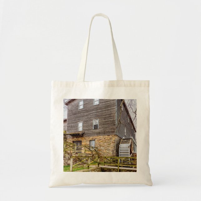 Bolsa Tote Abaixo de Edwards Mill (Frente)