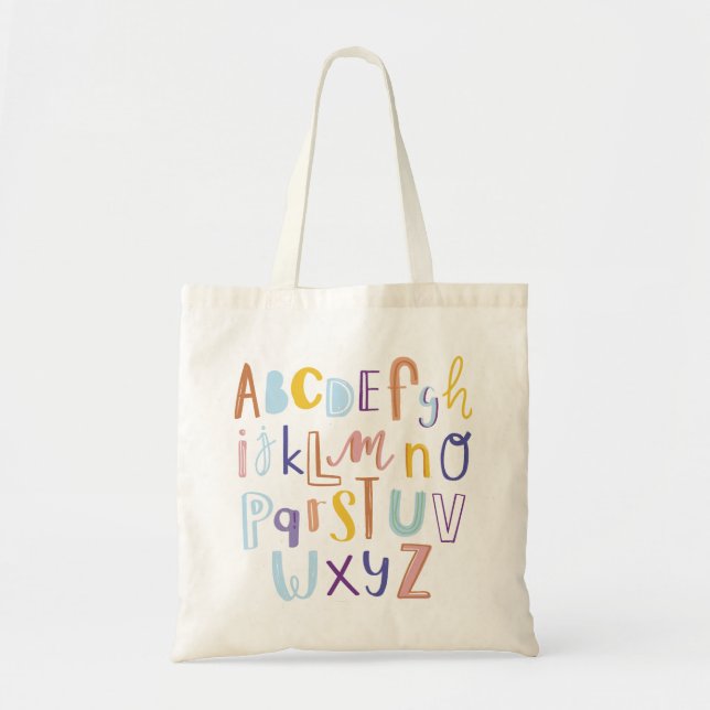 BOLSA TOTE ABC TOTE BAG (Frente)