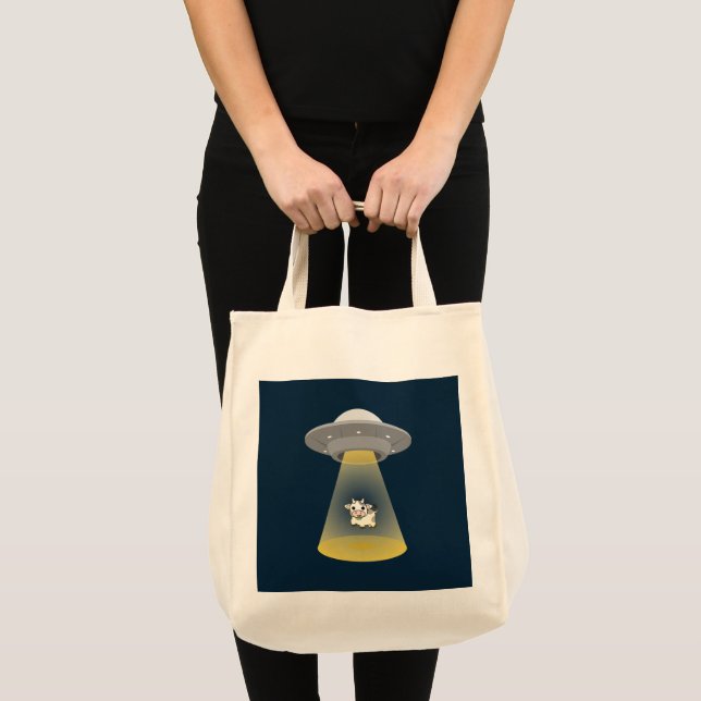 Bolsa Tote Abdução de alienígenas (Frente (produto))