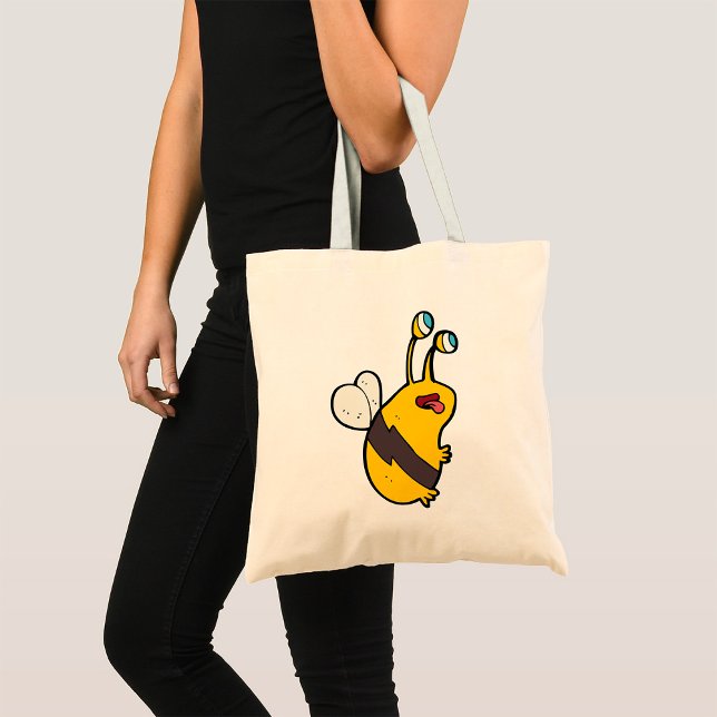 Bolsa Tote Abelha Alien (Criador carregado)