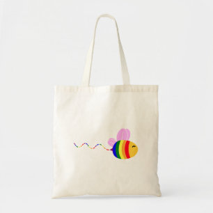 Bolsa Tote Abelha orgulho gay