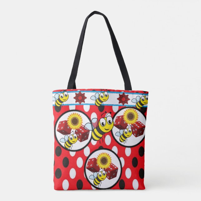 bolsa tote abelhão (Verso)