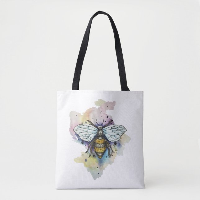Bolsa Tote Abelhas Cuecas E Lava Arco-Íris (Frente)