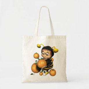 Bolsa Tote Abelhas de abóbora