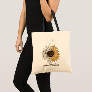Bolsa Tote Abelhas Vintage E Girassol