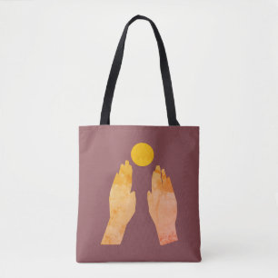Bolsa Tote Abençoado e Sol