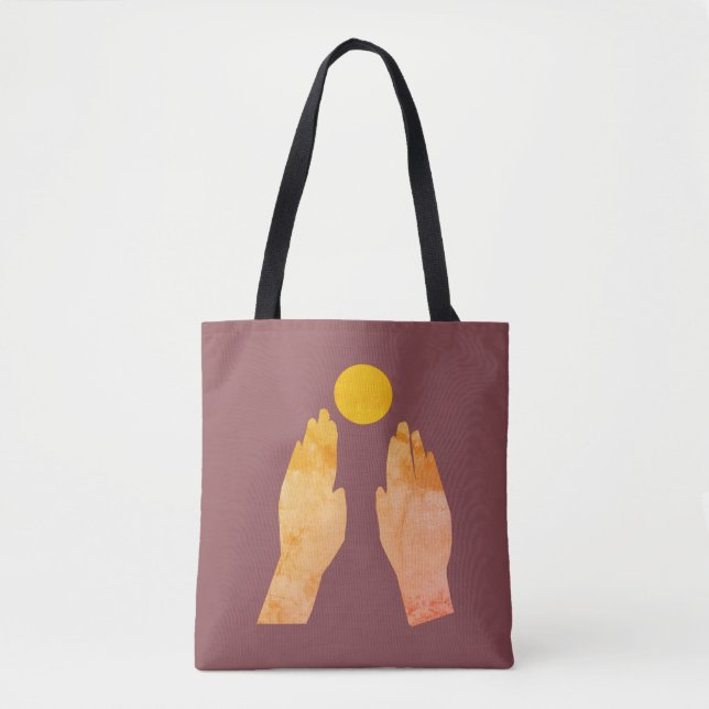 Bolsa Tote Abençoado e Sol (Frente)