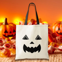 Abóbora de Halloween com Olhos de Triângulo Traçad
