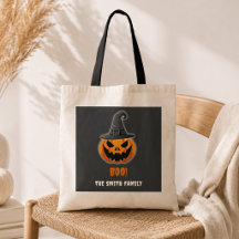 Abóbora de Halloween “TCHU!” – Nome Personalizado