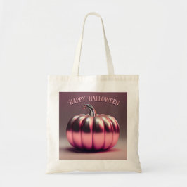 Bolsa Tote Abóbora Rosa Brilhante