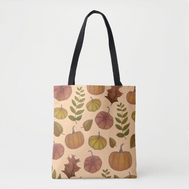 Bolsa Tote Abóboras (Frente)