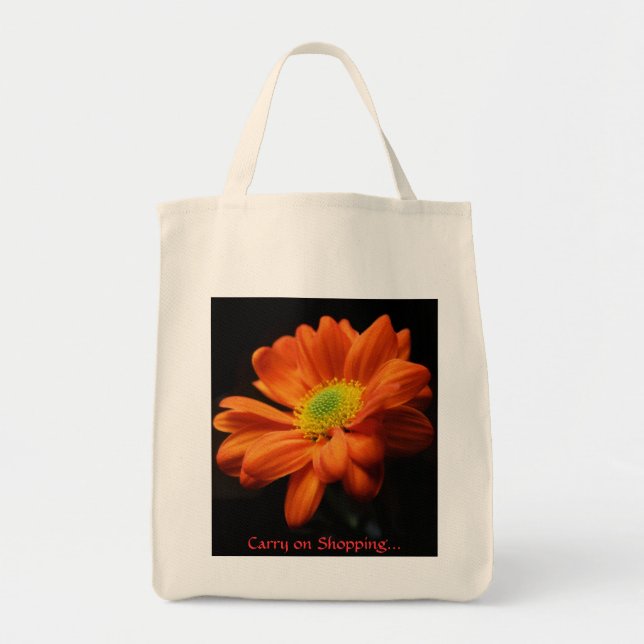 Bolsa Tote Abra o gerbera (Frente)