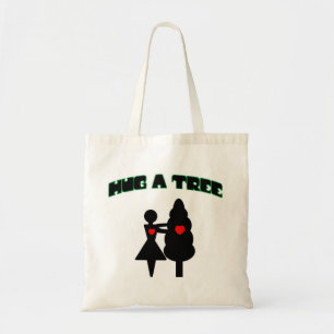Bolsa Tote Abrace uma árvore w/Hearts