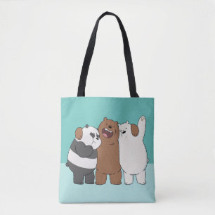Bolsa Tote Abraço do Grupo Bare Bears