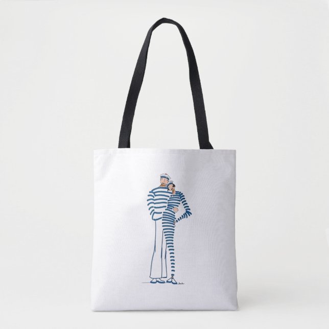 Bolsa Tote Abraço do Marinheiro (Frente)
