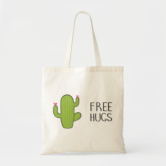 Bolsa Tote Abrigos Gratuitos, Bobo Engraçado (Frente)