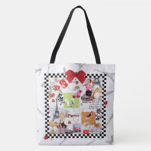 Bolsa Tote Abril em Paris 1