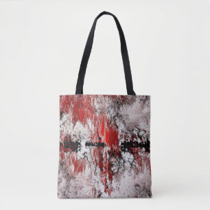 Bolsa Tote Abstração de preto branco