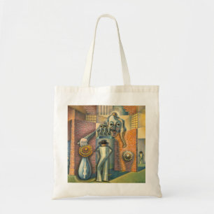 Bolsa Tote Abstração Surreal Benjamin Berlin Figurativa