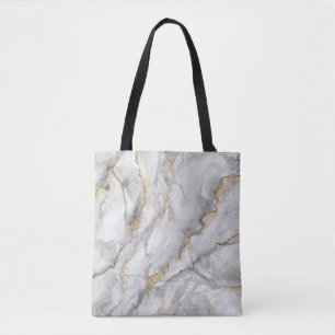 Bolsa Tote abstract background, creative texture of white mar