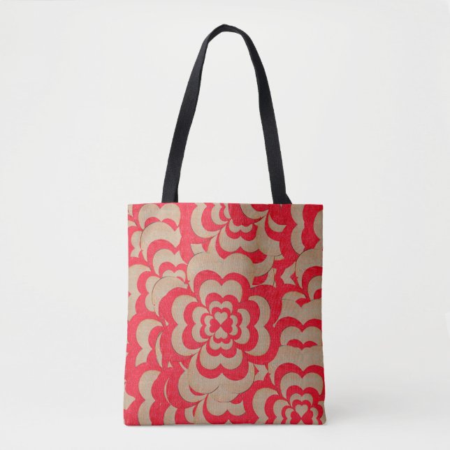 Bolsa Tote Abstract design of hearts. Valentines day backgrou (Frente)