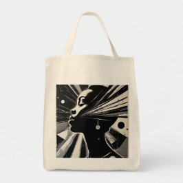 Bolsa Tote Abstract Ebony