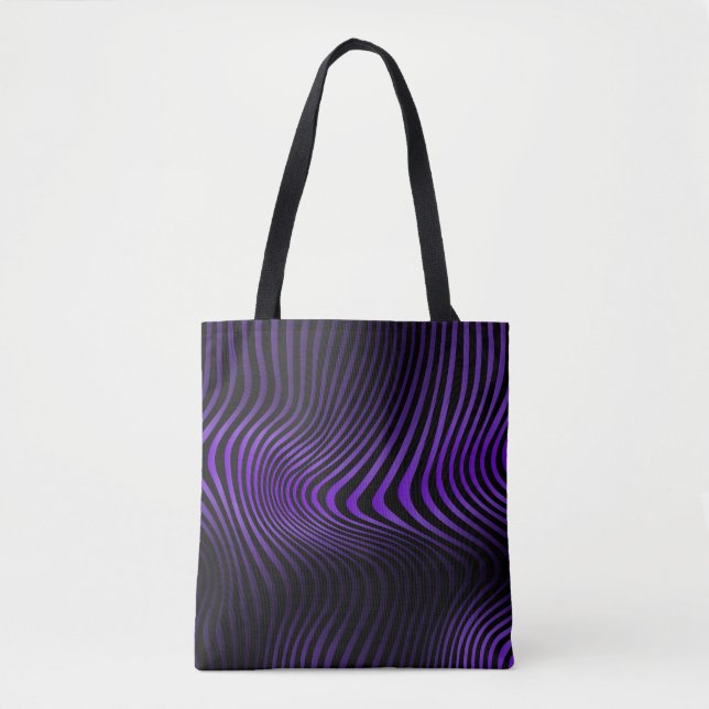 Bolsa Tote Abstract marble texture background with bright lin (Frente)