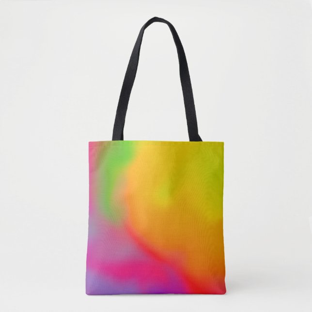Bolsa Tote Abstract soft cloud background in pastel colorful  (Frente)
