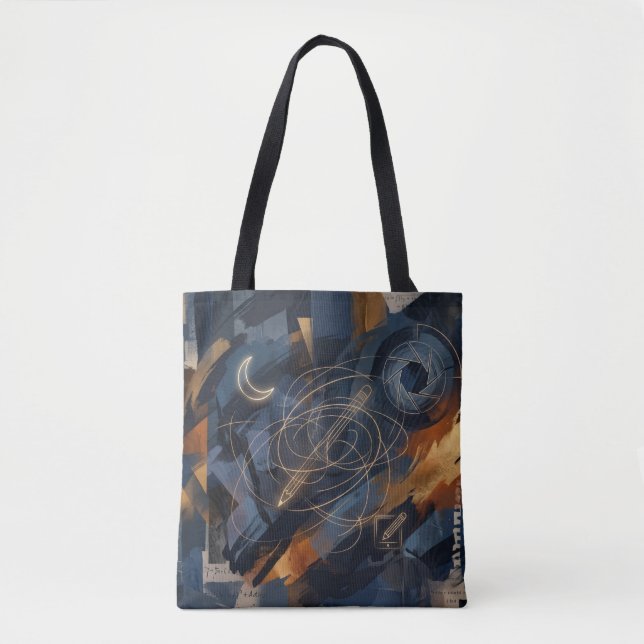 Bolsa Tote Abstrato (Frente)