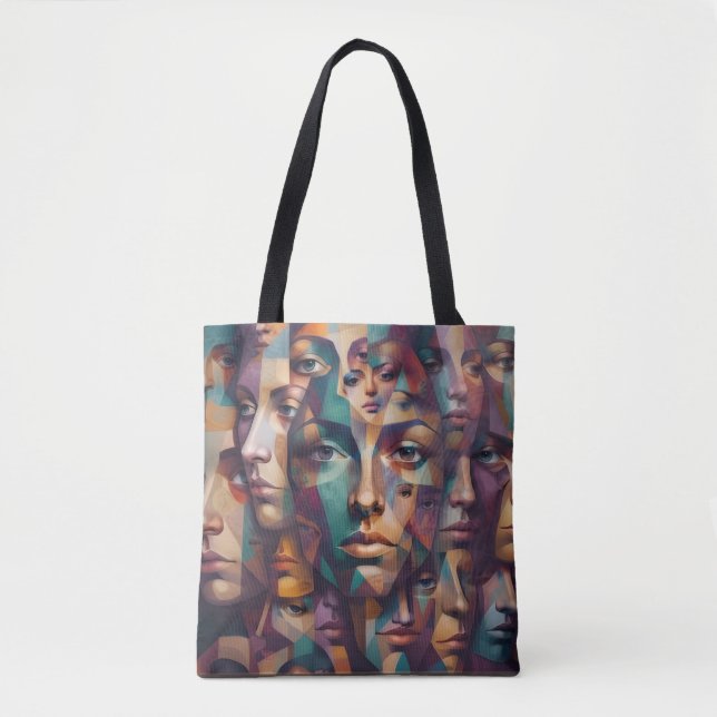 Bolsa Tote Abstrato (Frente)