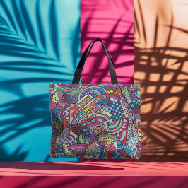 Bolsa Tote Abstrato