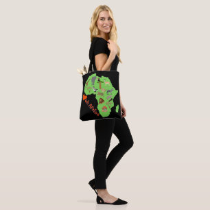 Bolsa Tote Abstrato africano