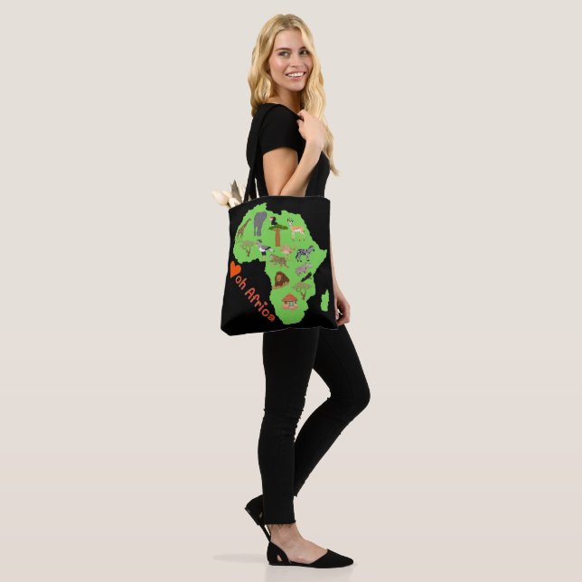 Bolsa Tote Abstrato africano (No(a) Modelo)