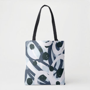 Bolsa Tote Abstrato Art: Ilustração de pintura sem costura