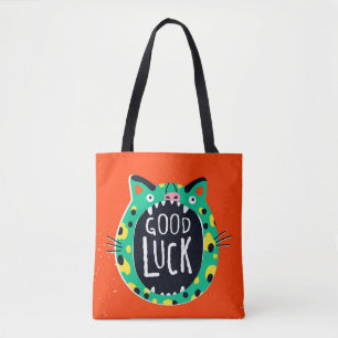 Bolsa Tote Abstrato boa sorte