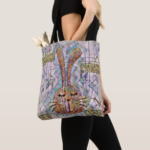 Bolsa Tote Abstrato bunny