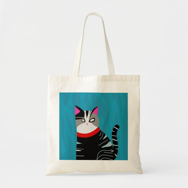 Bolsa Tote Abstrato Cat (Frente)