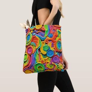 Bolsa Tote Abstrato Cerâmica Joy