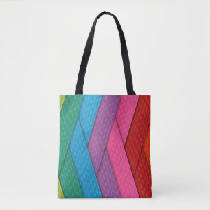 Bolsa Tote Abstrato, colorido,