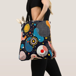 Bolsa Tote Abstrato Cosmmic Dance