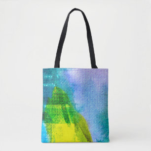 Bolsa Tote Abstrato d aquarela pintada de fundo abstrato,acr