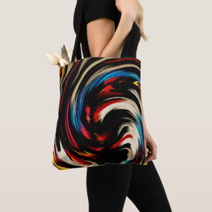 Bolsa Tote Abstrato de Arte Moderna