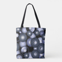 Bolsa Tote Abstrato de Arte Orbital do Círculo Concentrado Gl