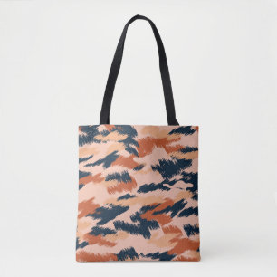 Bolsa Tote Abstrato de Camuflagem: Papel de parede sem costur